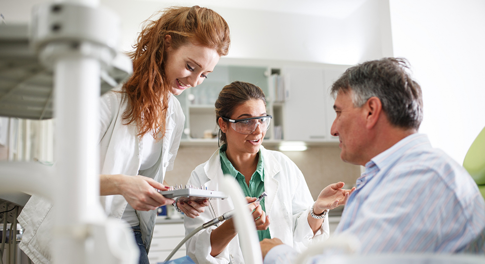 Machinist works in a shop